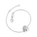 Engelsrufer Damesarmband met hartvormige vleugels, roséverguld, 925 sterling zilver, witte zirkonia