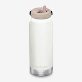Klean Kanteen TKWide 946ml - Twist Cap Tofu - Geïsoleerd - Met rietje