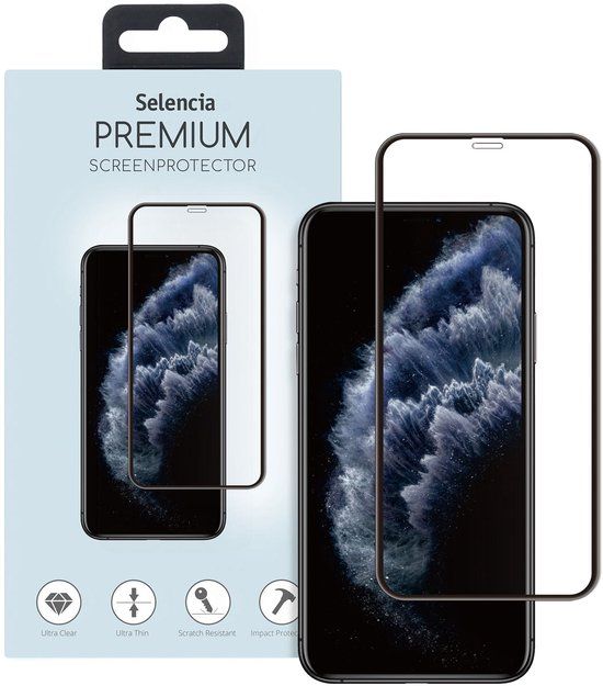 Selencia Gehard Glas Premium Screenprotector voor de Apple iPhone 11 Pro / Xs / X