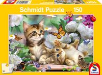 Schmidt Puzzle Joueuse chaton - 150 pièces