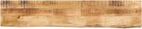 vidaXL Tafelblad met natuurlijke rand 140x30x3,8 cm massief mangohout