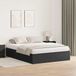 Maison Exclusive - Cadre de lit de rangement aspect chêne noir 140 x 190 cm