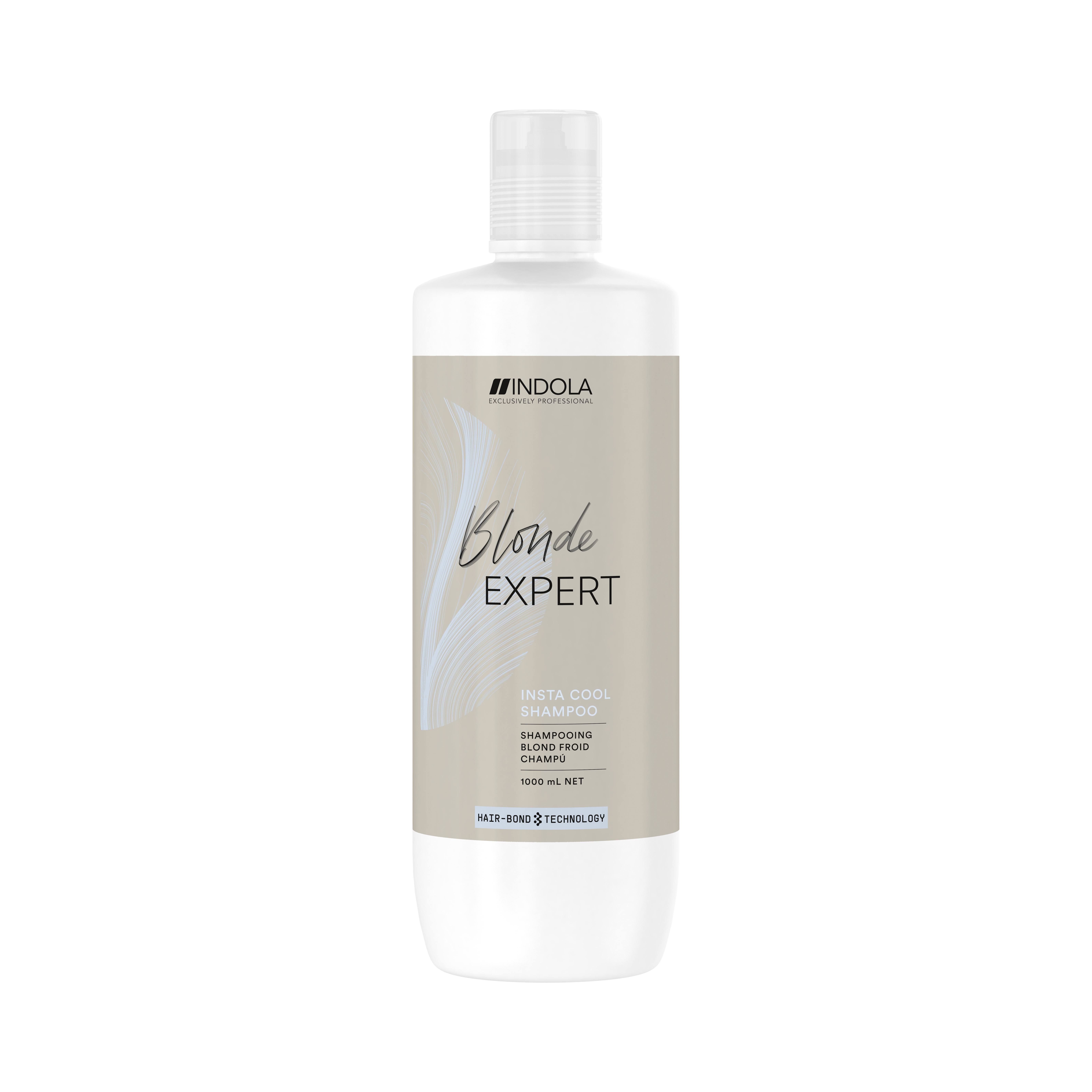 Indola - Blonde Expert - Insta Cool Shampoo - 1000 ml