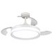 VoltShine Yeray LED plafondventilator, wit