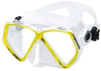 Mares Aquazone Zephir Junior Duikmasker Transparant, Geel