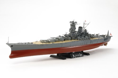 tamiya 300078030-1:350 Jap. Yamato 2013 Slagschip, getrouwe replica, plastic kit, knutselen, modelbouwpakket, montage, onbeschilderd