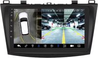 Happiq Autoradio Bluetooth avec Caméra - CarPlay - Pour Mazda 3 (2010-2013) - Convient pour Apple et Android - Stéréo - Navigation