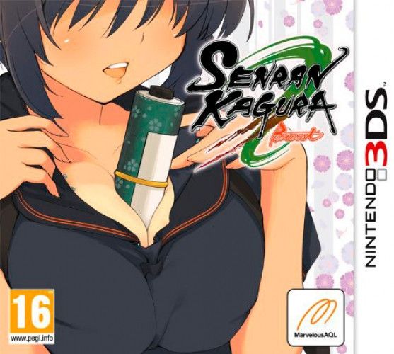 PQube Senran Kagura Burst - Nintendo 3DS