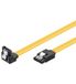Goobay SATA datakabel - 0.70m - Geel