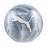 Puma Final Graphic voetbal - Maat 5 - Icy Blue-Persian Blue-Puma White