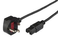 Microconnect PE090420C15 elektriciteitssnoer Zwart 2 m Netstekker type G C15 stekker