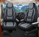 Bremer Sitzbezüge LMC Innovan Premium Camper stoelhoezen Zwart/Grijs (2 losse stoelen)