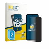 BROTECT - privacy screenprotector voor Xiaomi Poco M8s - Folie Beschermfolie Blauwlichtfilter 2 Stuks