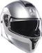 AGV Streetmodular Levico systeemhelm licht grijs zilver L
