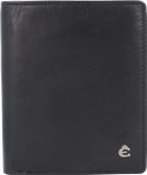 Esquire Harry portemonnee leer 9 cm - Mannen - Staand formaat - zwart