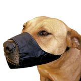ICA DB932 nylon mand, verstelbaar, voor West Highland, Fox Terrier, Cockers, zwart