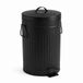 Merkloos / Sans marque Relaxdays Prullenbak - 12 l - zwart