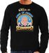 Bellatio Decorations Apres ski sweater heren - meer of minder schnaps - zwart - wintersport -Wilders L