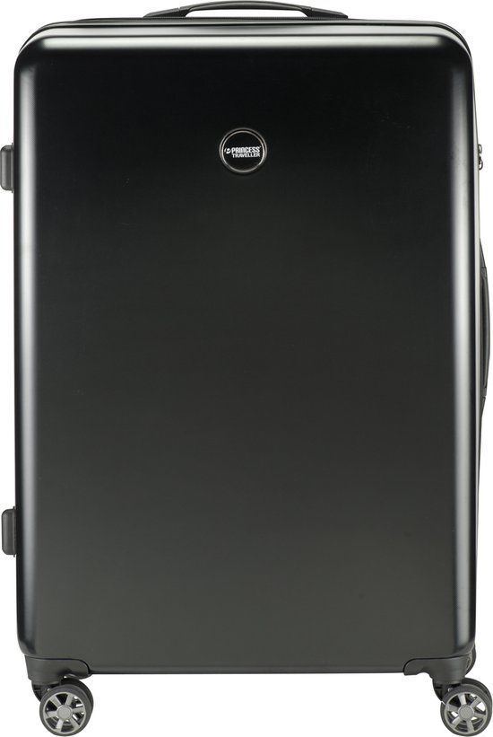 Princess Traveller PT01 Deluxe Reiskoffer - Pitch Black - 77cm - Hardcase - 98L