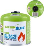 GreenBlue - Gaspatroon 500g - Propaan/Butaan - EN417 - Schroefdraad 7/16''