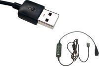GEQUDIO USB-Kabel kompatibel mit PC und Mac