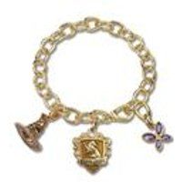 The Noble Collection Lumos Hufflepuff Charm Bracelet
