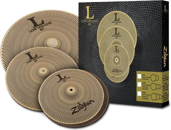 Zildjian L80 Low Volume 348 Box Set - Bekken set
