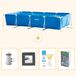 Intex Rechthoekig Frame Zwembad - 450 x 220 x 84 cm - Blauw