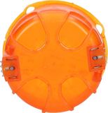 Legrand/ Van Geel Doos voor montage in wand/plafond Grijs 8 cm x 8 cm