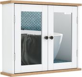 Kleankin Spiegelkast MDF 56x14x46cm Wit