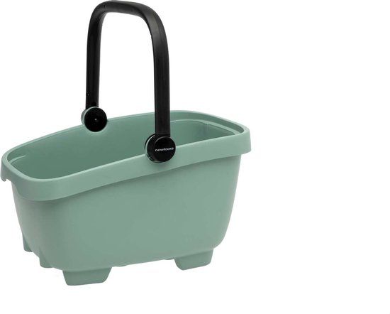 New Looxs Clipper Racktime - Fietsmand achterop - Voor Racktime bagagedrager – Groen