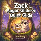 Zack the Sugar Glider's Quiet Glide: A Sweet Children's Bedtime & Mindfulness Book About Releasing Hyperactive Wiggles, Calming the Mind, and Settling Down for Sleep (Ages 3-5)