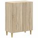 vidaXL - Badkamer - Opbergkast - ARNHEM - Sonoma - Eiken - 59,5 x 31 x 80 cm