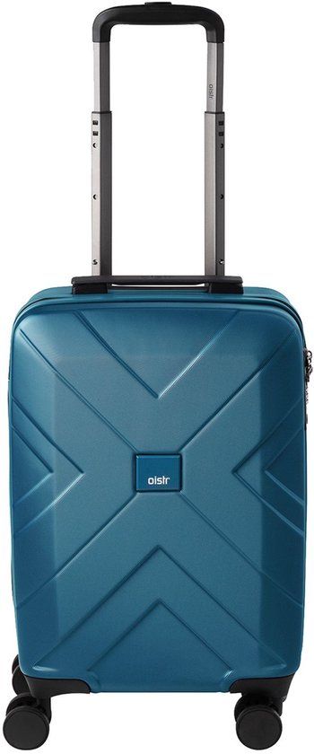 Oistr Napoli Handbagage Spinner 55 cm - 38 liter - 55x35x20 cm - pearl blue