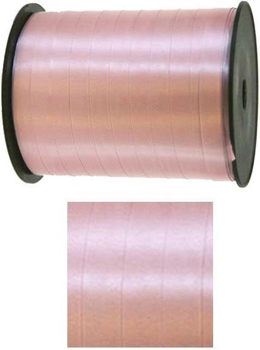 Folat Roze lint - 500 meter - 5 mm