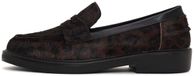 DERIMOD Loafers Met Lage Hak Echt Leren Luipaard Dierenprint Vrouwen Maat 41