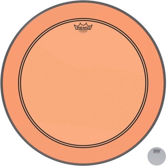 Remo P3-1320-CT-OG Powerstroke P3 Colortone Orange 20 inch