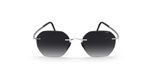 Silhouette Cabrillo Rimless 8748 Lunettes de Soleil Unisexe Ruthénium Géométrique Gris