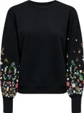 Only Brooke Round Neck Flower Sweater Dames - Maat XL