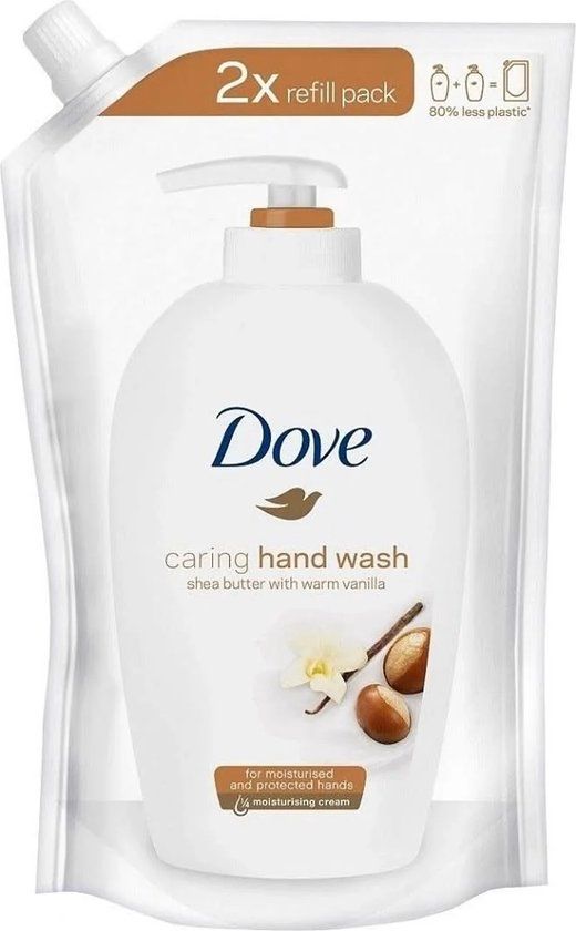 Dove Handzeep Navulling Shea Butter With Warm Vanilla - 500ml