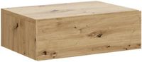 Power+ Tajo nachtkastje 1 lade hout melamine 42x14x30 cm Ambachtelijke eik