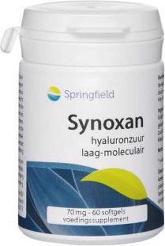 Springfield Synoxan - 60 softgels - Hyaluronzuur - Voedingssupplement