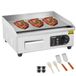 VEVOR Grill électrique commercial, 2800 W, plaque de cuisson lisse