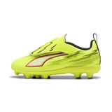 PUMA Ultra 6 Play V FG/AG RB JR voetbalschoen, geel alarm zwart-gloeiende rood-limoen knijpen, 1,5 UK Kind, Yellow Alert PUMA Zwart Gloeiende Rode Lime Squeeze, 34 EU