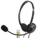 MCL CSQ-M/NZ Stereofonisch Hoofdband Zwart hoofdtelefoon