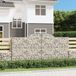 Maison Exclusive - Geknoopte gaasbakken, 3 stuks, 300x50x140/160 cm, verzinkt staal