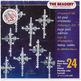 Beadery Holiday kralen ornament kit kristal kruisen 2-inch maakt 24