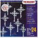 Beadery Holiday kralen ornament kit kristal kruisen 2-inch maakt 24