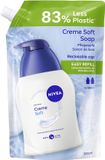 NIVEA Creme Soft Vloeibare zeep Navulzak 500 ml