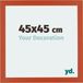 yd. Cadre photo 45x45 cm MDF Orange Mura